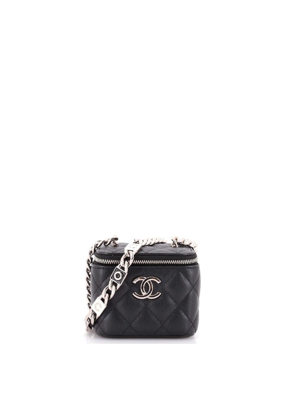 Chanel Coco Enamel Strap Vanity Case #281372C33B
